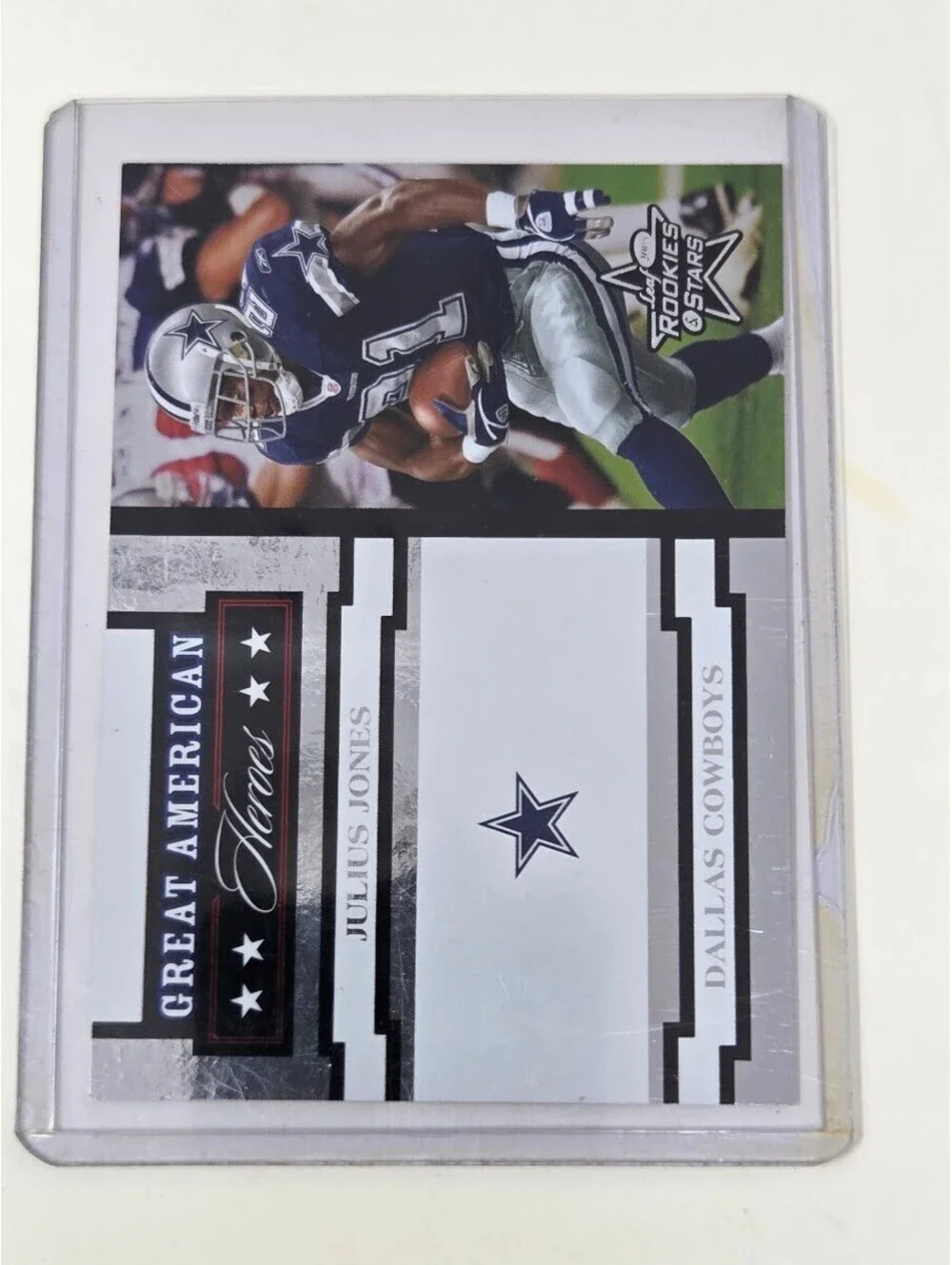 2005 Great American Heroes Julius Jones Cowboys Card Numbered 164/750